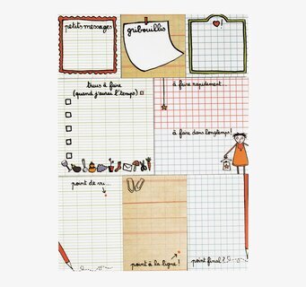 Småmeddelanden från Derriére la porte, färgglad och praktisk