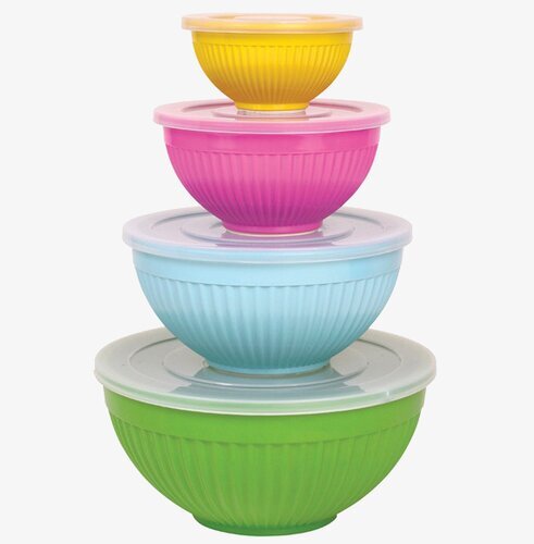 Skålar Melamin från Rice i olika färger och storlekar