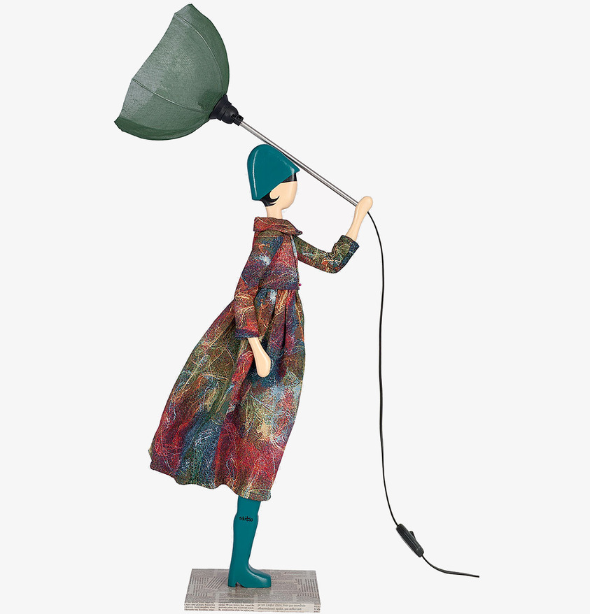 Bordslampa Renata från Skitso i färgglad, unik design