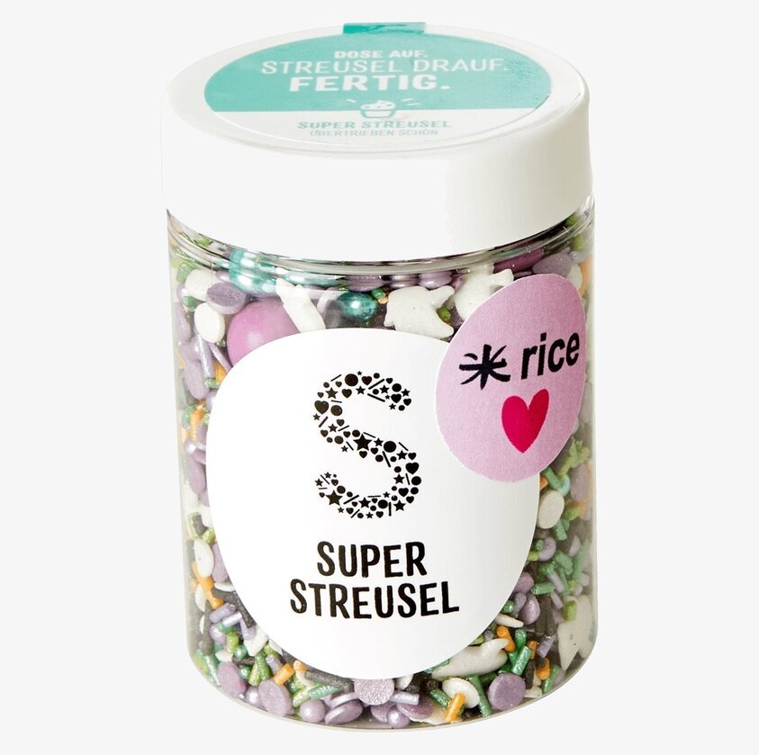 Strösselmix - Spooky från Rice i genomskinlig plastburk