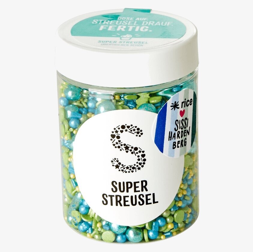 Strösselmix - Jungle från Rice i färgglad och praktisk burk