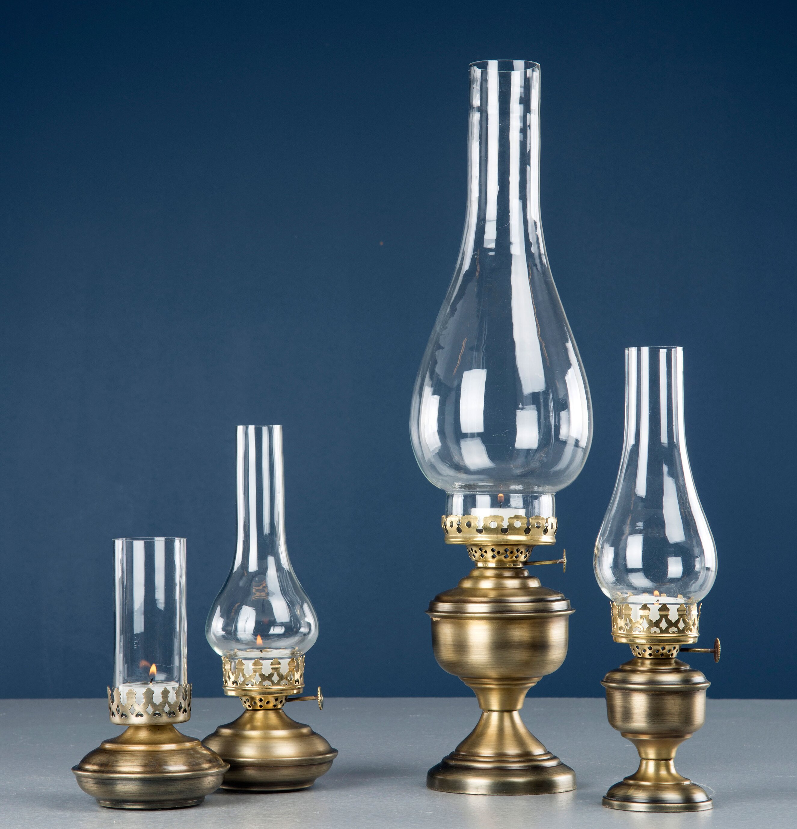 Ljuslykta Värmeljus Ariana Antik Mässing från A Lot Decoration