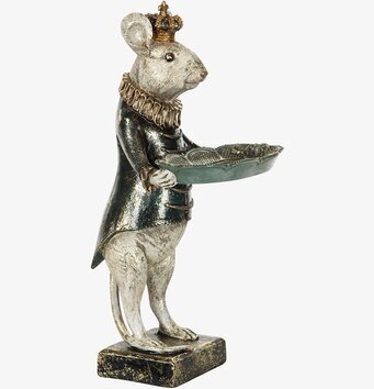 Mus Kung Med Fat från A Lot Decoration, kunglig mus med fat