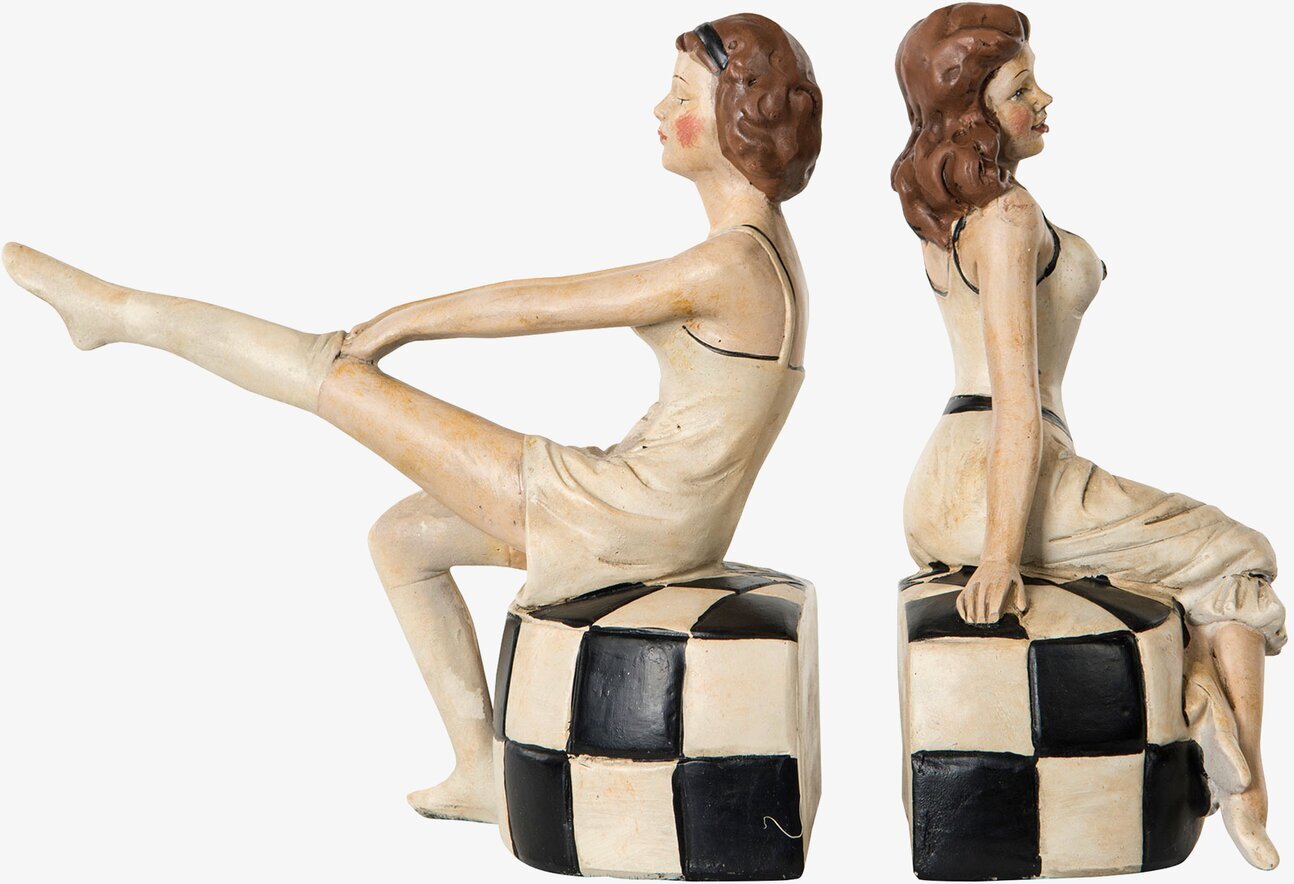 Dam Burlesk Set/2 från A Lot Decoration, två figurer