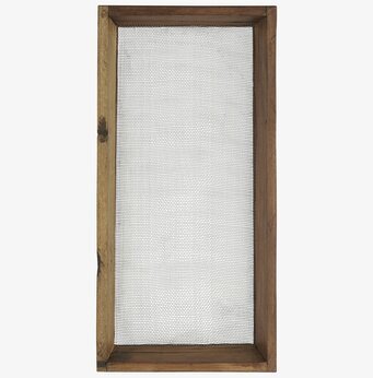 Träbricka Med Nät från IB Laursen, rustik och mångsidig