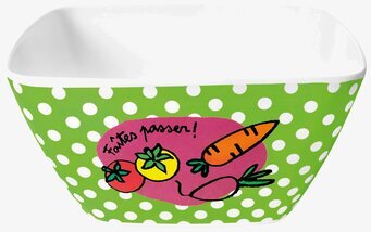 Skål Snacks grön från Derriére la porte med färgglad design