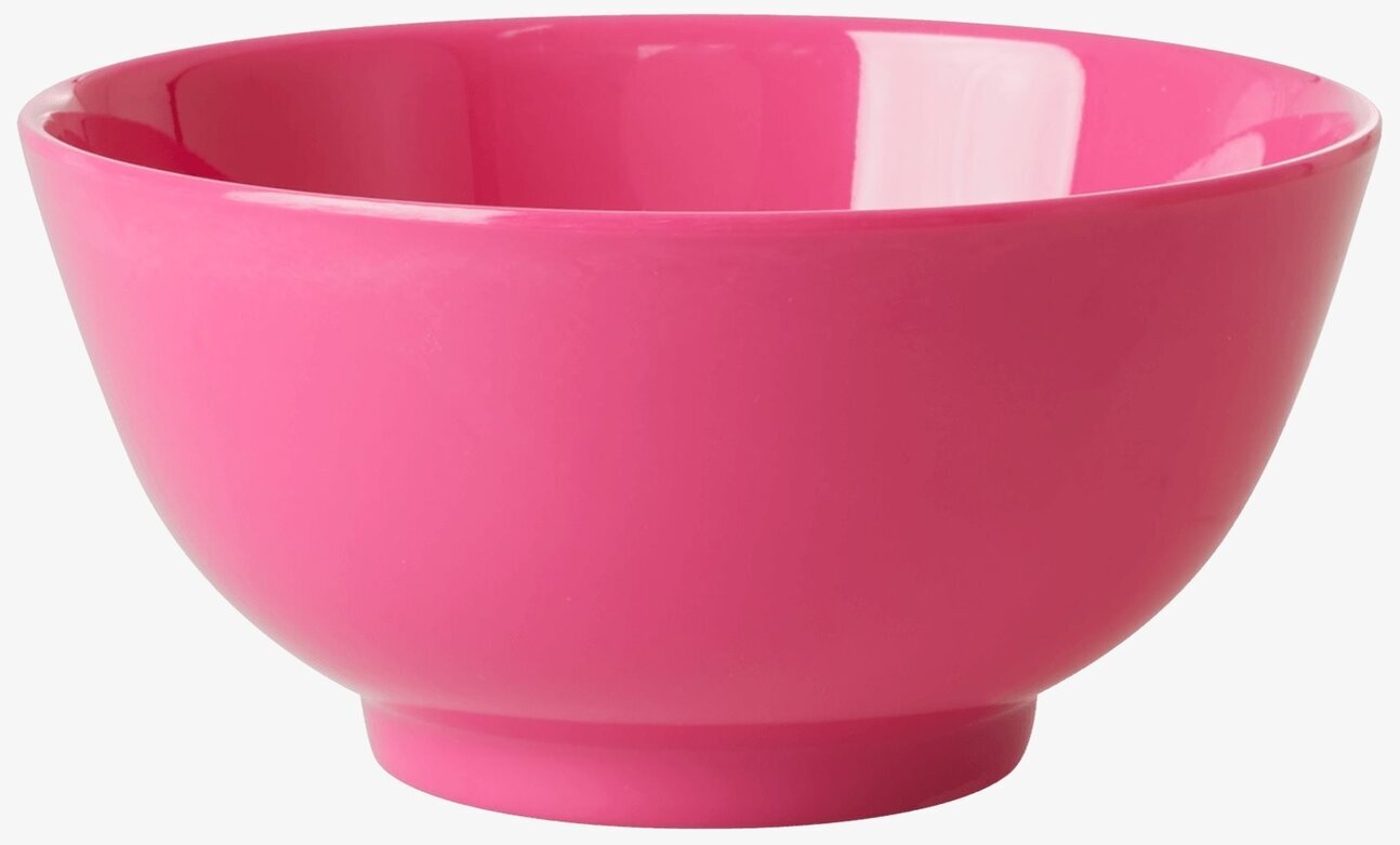 Skål Melamin Cerise från Rice i livfull cerisefärg