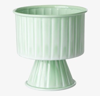 Blomkruka Sage Green Medium från Rice i salviagrön keramik