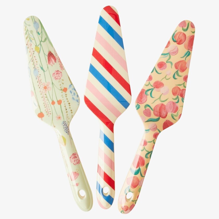 Tårtspade - Choose Happy Prints från Rice i tre mönster