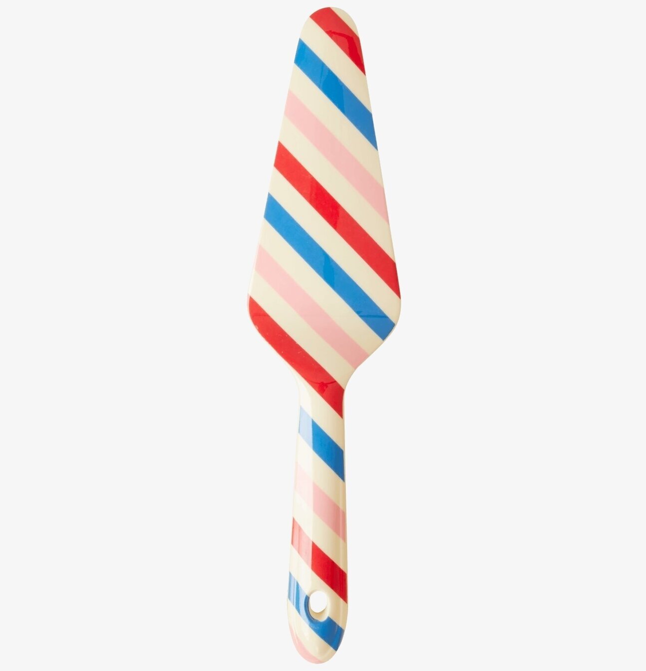 Tårtspade - Choose Happy Prints från Rice med färgglada ränder