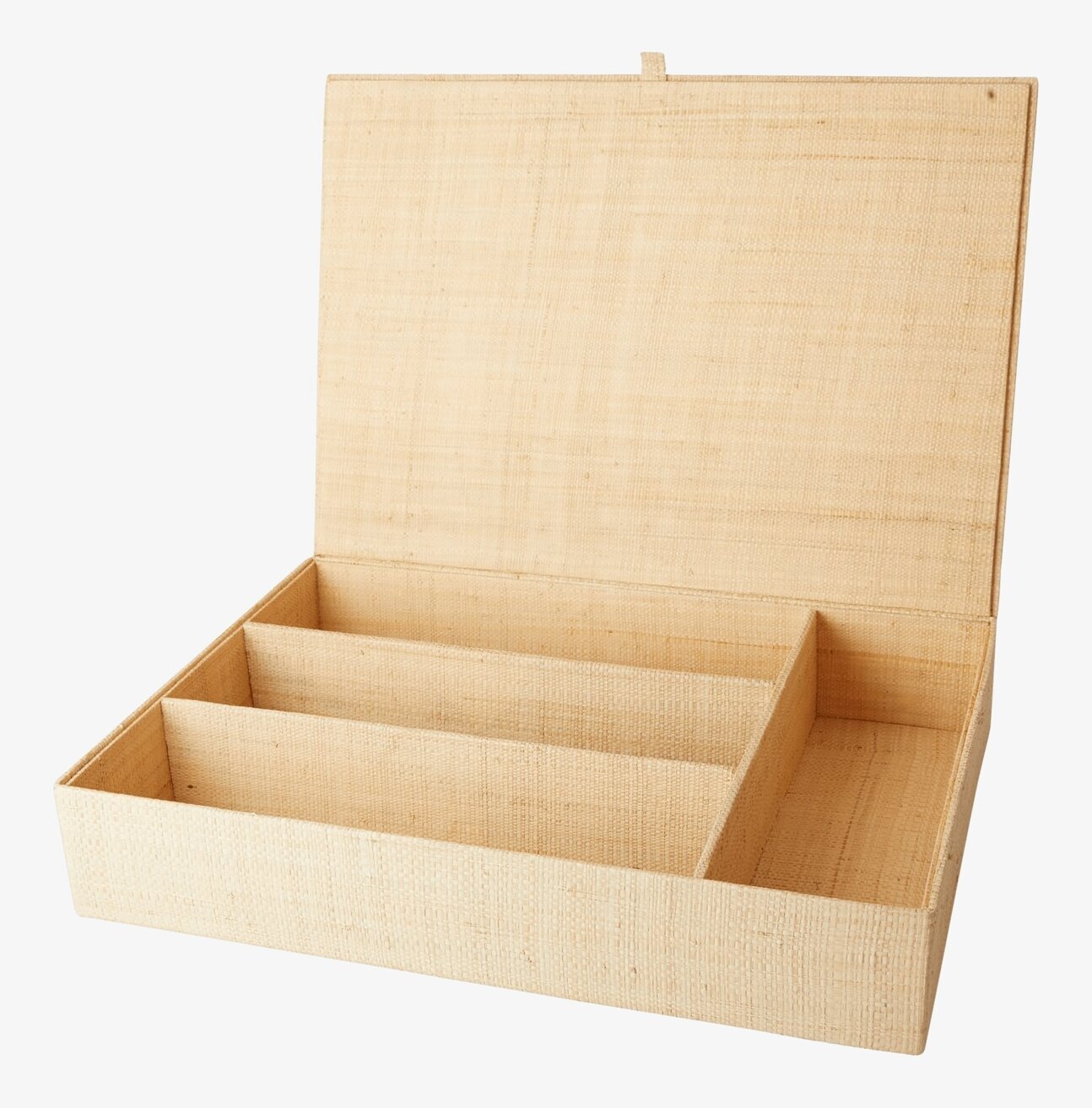 Besticklåda Raffia från Rice i naturligt raffia-material