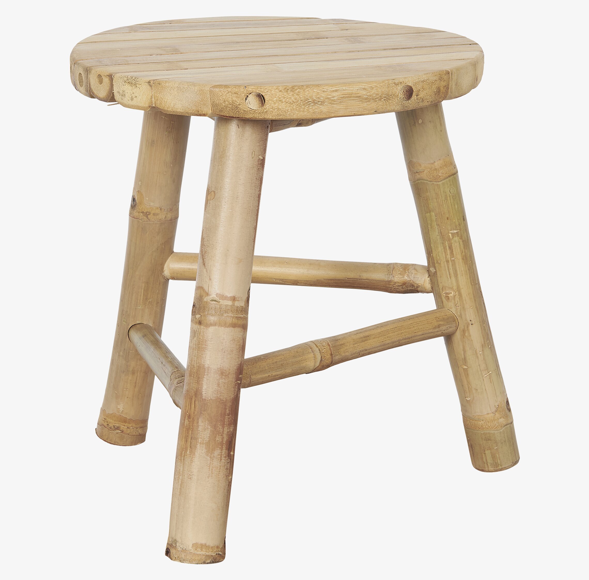 Pall Bambu från IB Laursen, robust och naturnära möbel