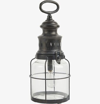 Lanterna LED Metall från IB Laursen med vintage design