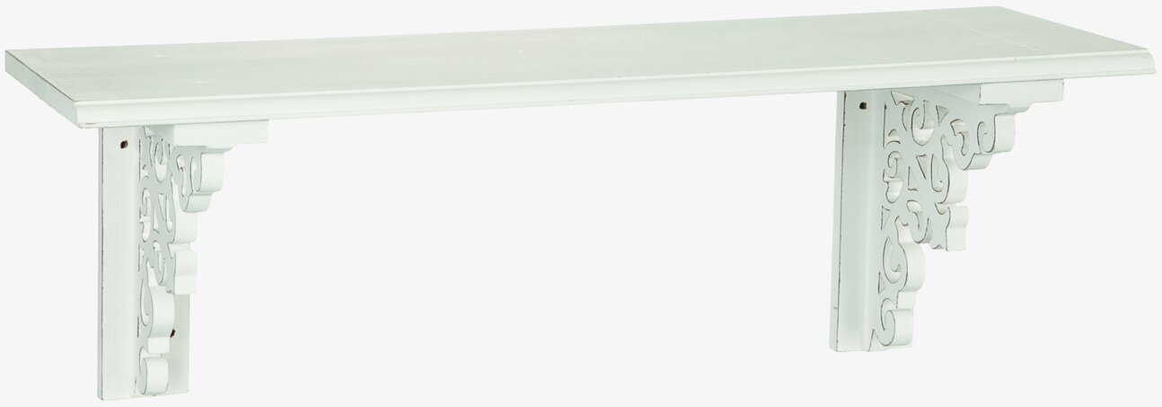 Hyllplan Vit Med Snidad Konsol från Different Design