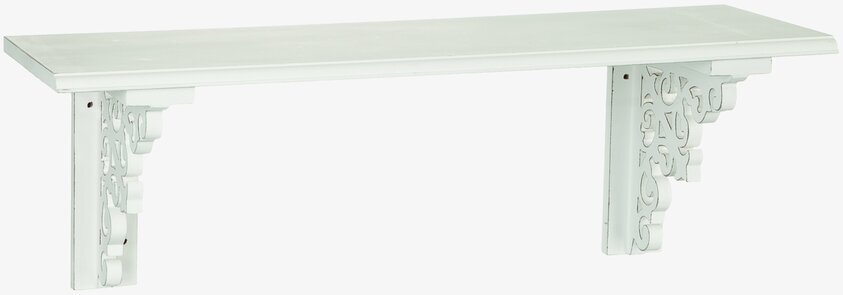 Hyllplan Vit Med Snidad Konsol från Different Design