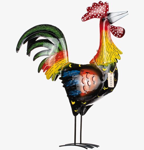 Tuppen Hebbe 41 cm från Different Design i färgglad metall