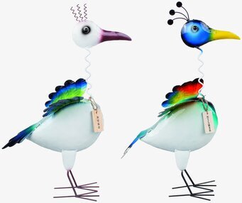 Fågel Dolly/Gullan 50 Cm från Different Design, färgglad dekor