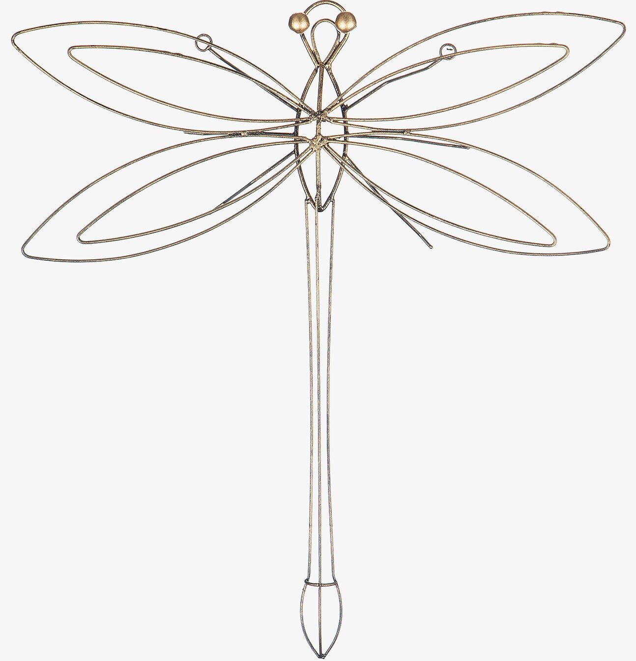 Trollslända Vägg Smide från Different Design i metalltråd