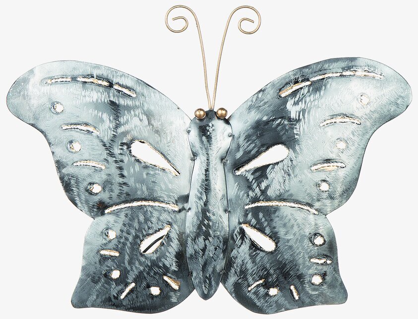 Fjäril vägg hamrad plåt Medium från Different Design