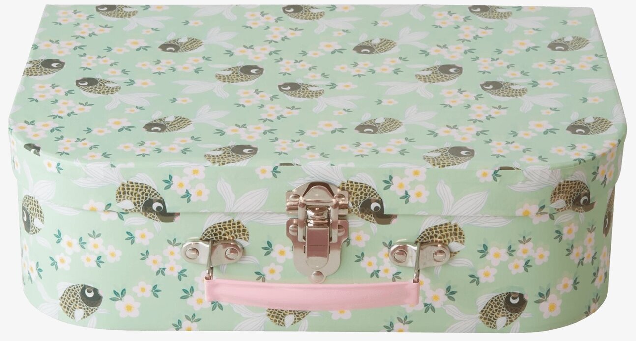 Väskor Cardboard Goldfish Print Set/3 från Rice i kartong