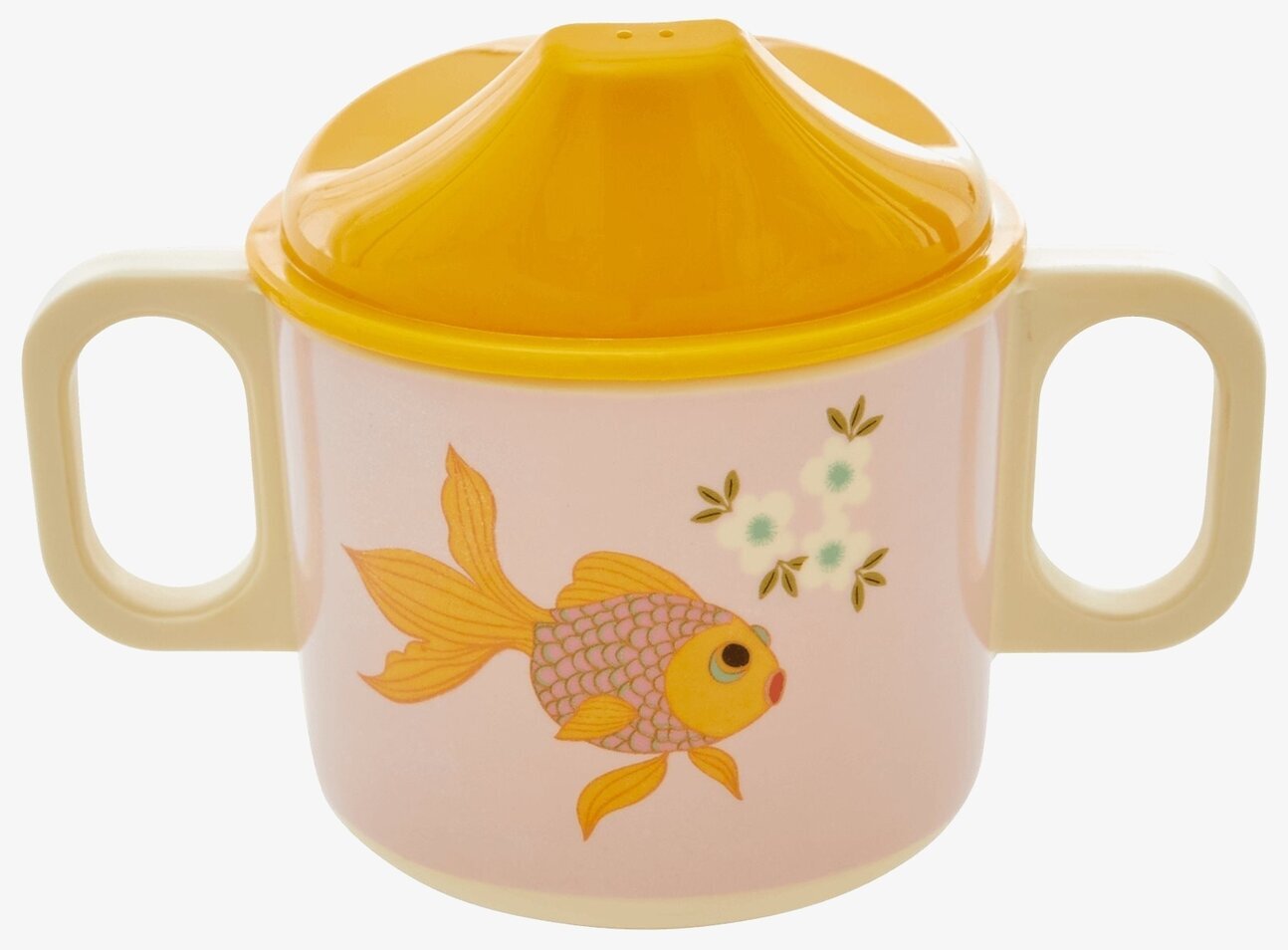 Giftbox Matservis Goldfish Print från Rice med guldfiskmotiv