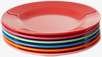 Assietter 6-Pack - Choose Happy från Rice i olika färger