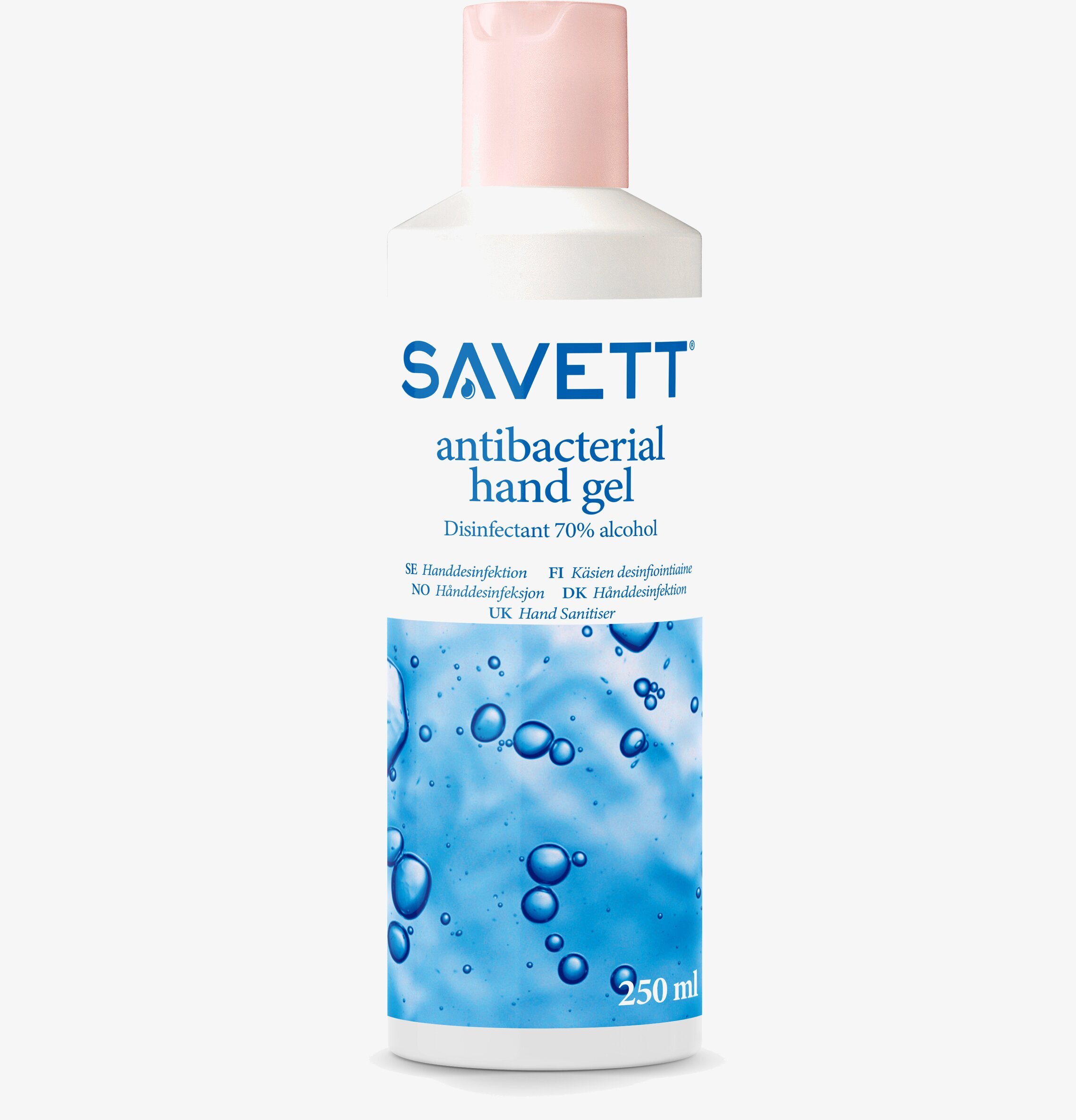 Handsprit - Savett Antibacterial handgel 250 ml från Savett