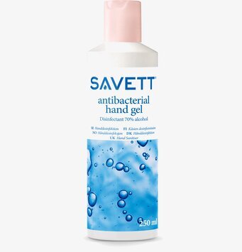 Handsprit - Savett Antibacterial handgel 250 ml från Savett