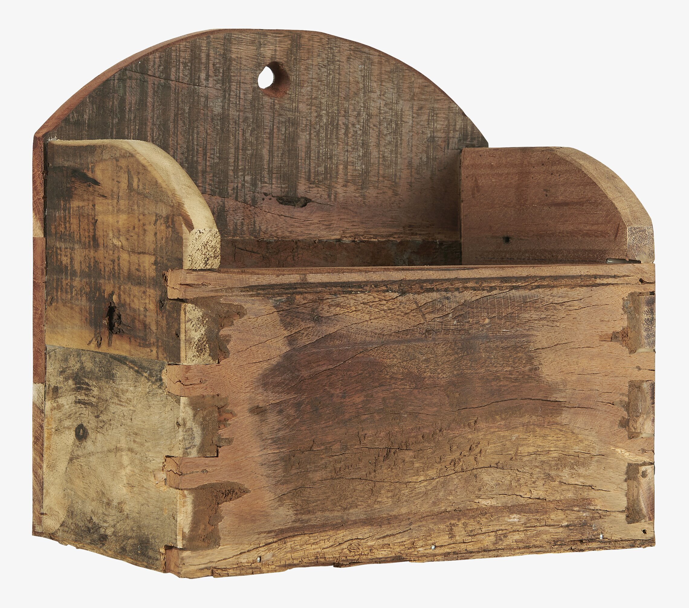 Träbox Vägg Unika från IB Laursen med rustik träfinish