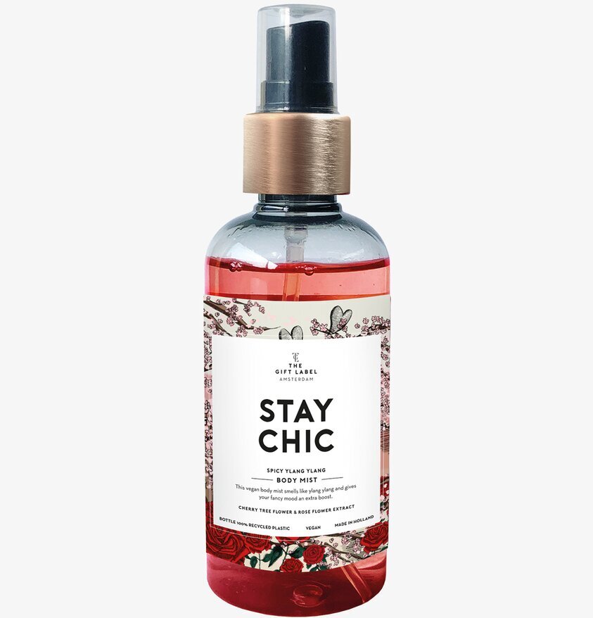 Body Mist - Stay Chic från The Gift Label i genomskinlig flaska