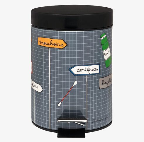 Pedalhink Ordning & Reda från Derriére la porte med rutmönster
