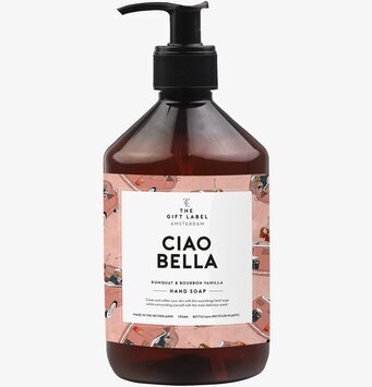 Handtvål - Ciao Bella från The Gift Label i mörk flaska