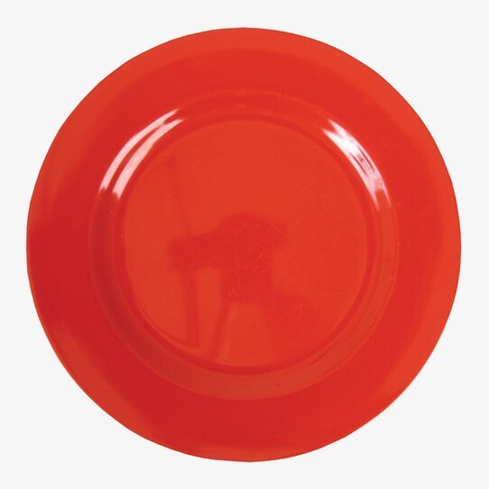 Tallrik Melamin Röd från Rice, livfull och hållbar design