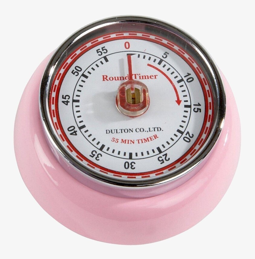 Kökstimer Rosa från Dulton med retroinspirerad design