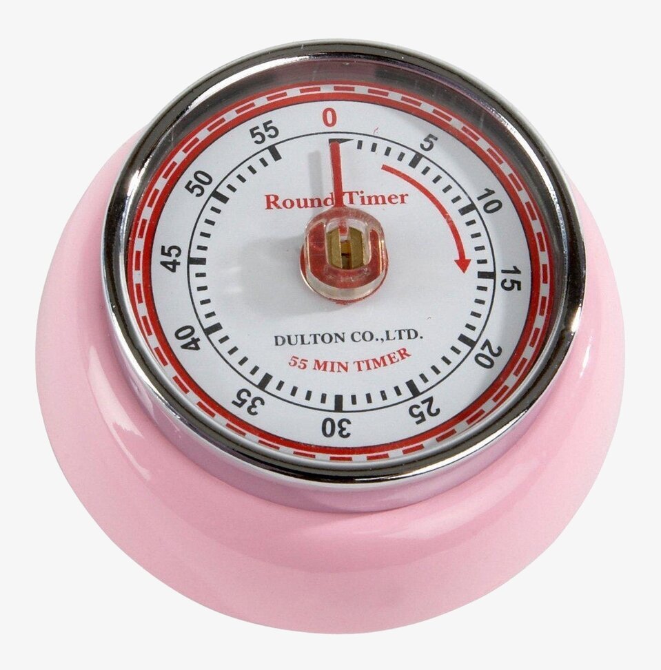Kökstimer Rosa från Dulton med retroinspirerad design