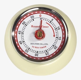 Kökstimer Ivory från Dulton med klassisk design och färg