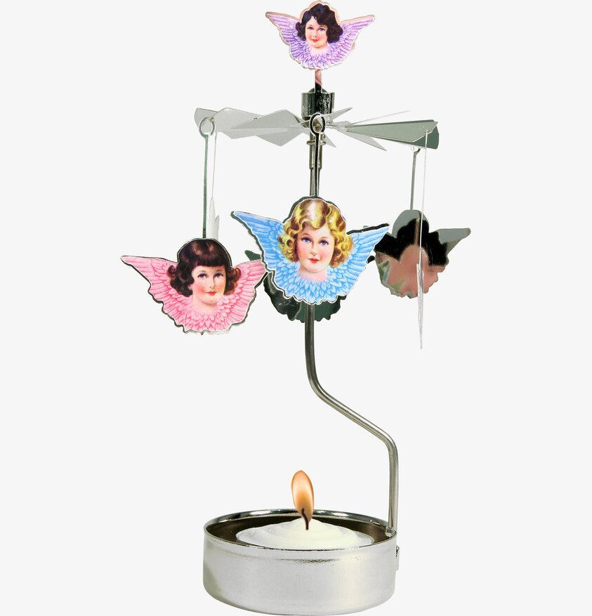 Änglaspel Ängel Vingar från Pluto Produkter i julmiljö