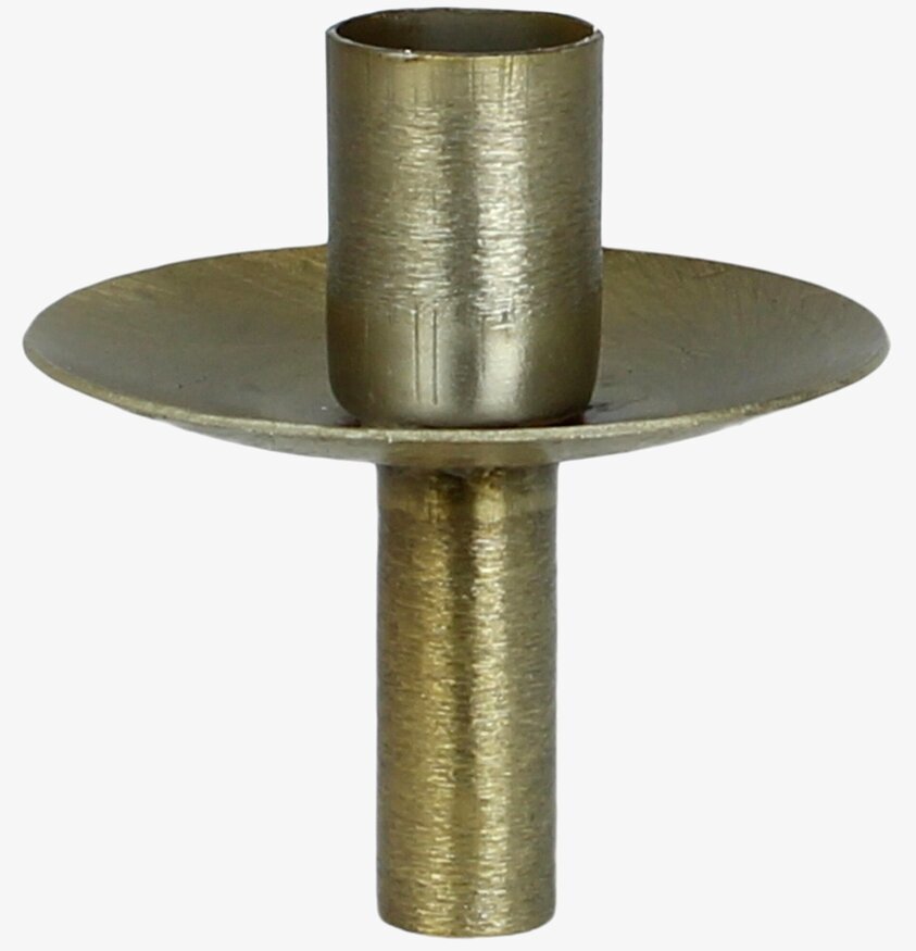 Ljushållare för Flaska Mässing från Strömshaga i fokus