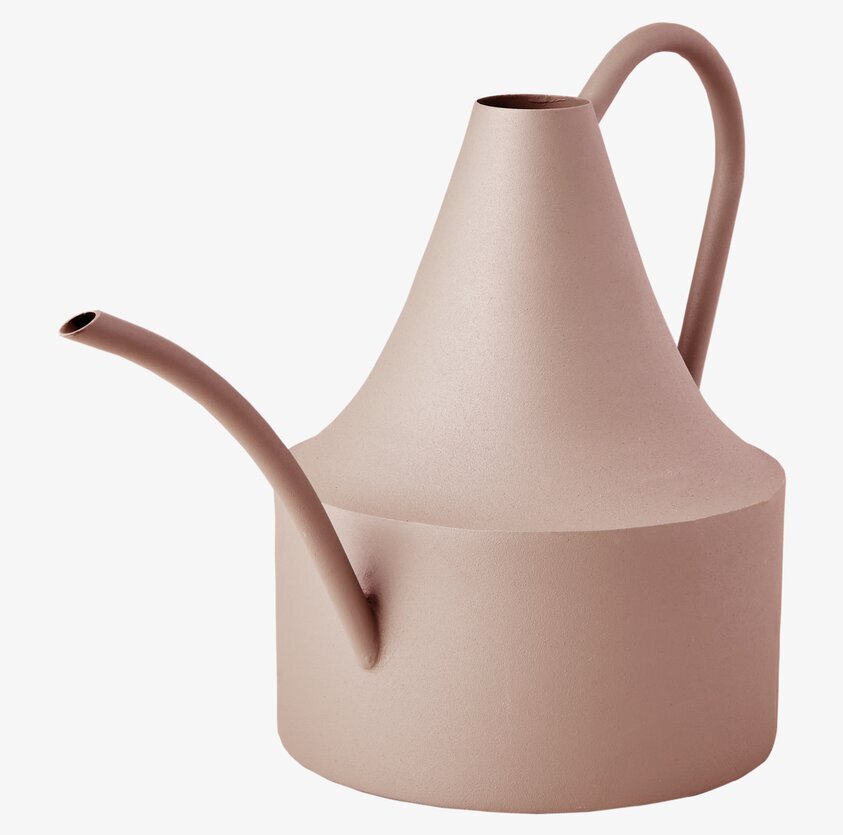 Freja Vattenkanna Dimrosa från Affari i dämpad rosa färg