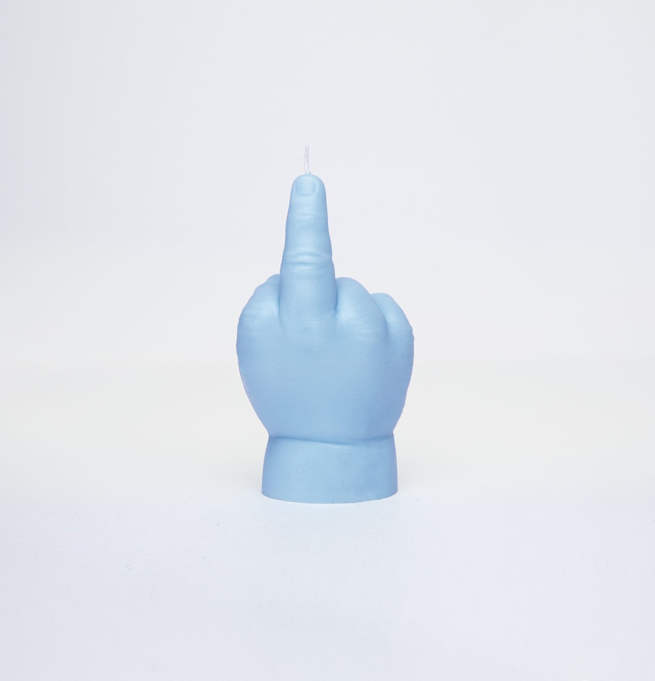 Candle Hand Baby Blue - F*ck You från Candlehand, babyblå