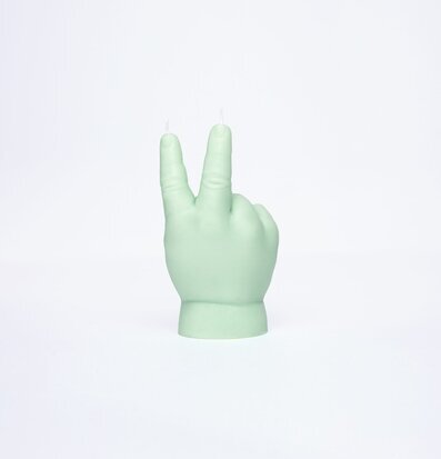 Candle Hand Baby Green - Peace från Candlehand i grön färg