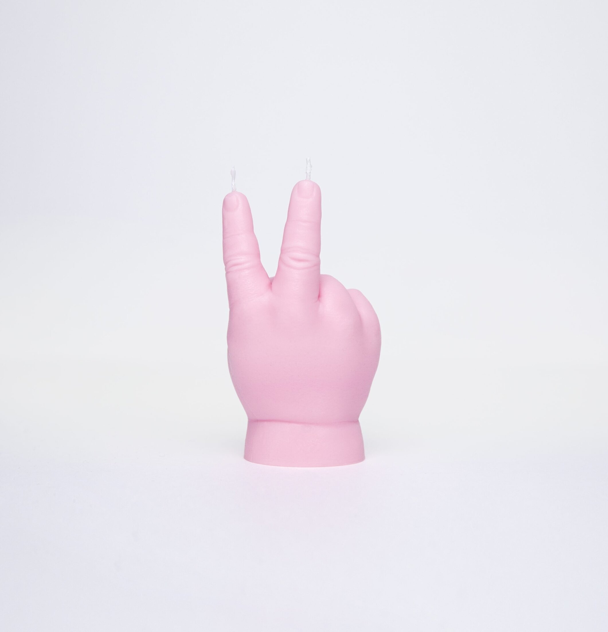 Candle Hand Baby Pink - Peace från Candlehand i minimalistisk miljö
