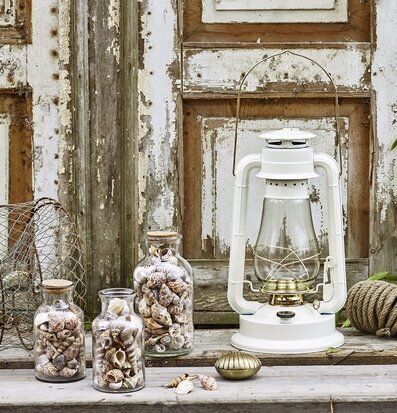 Snäckor i Glasburk Mellan från Strömshaga i rustik miljö