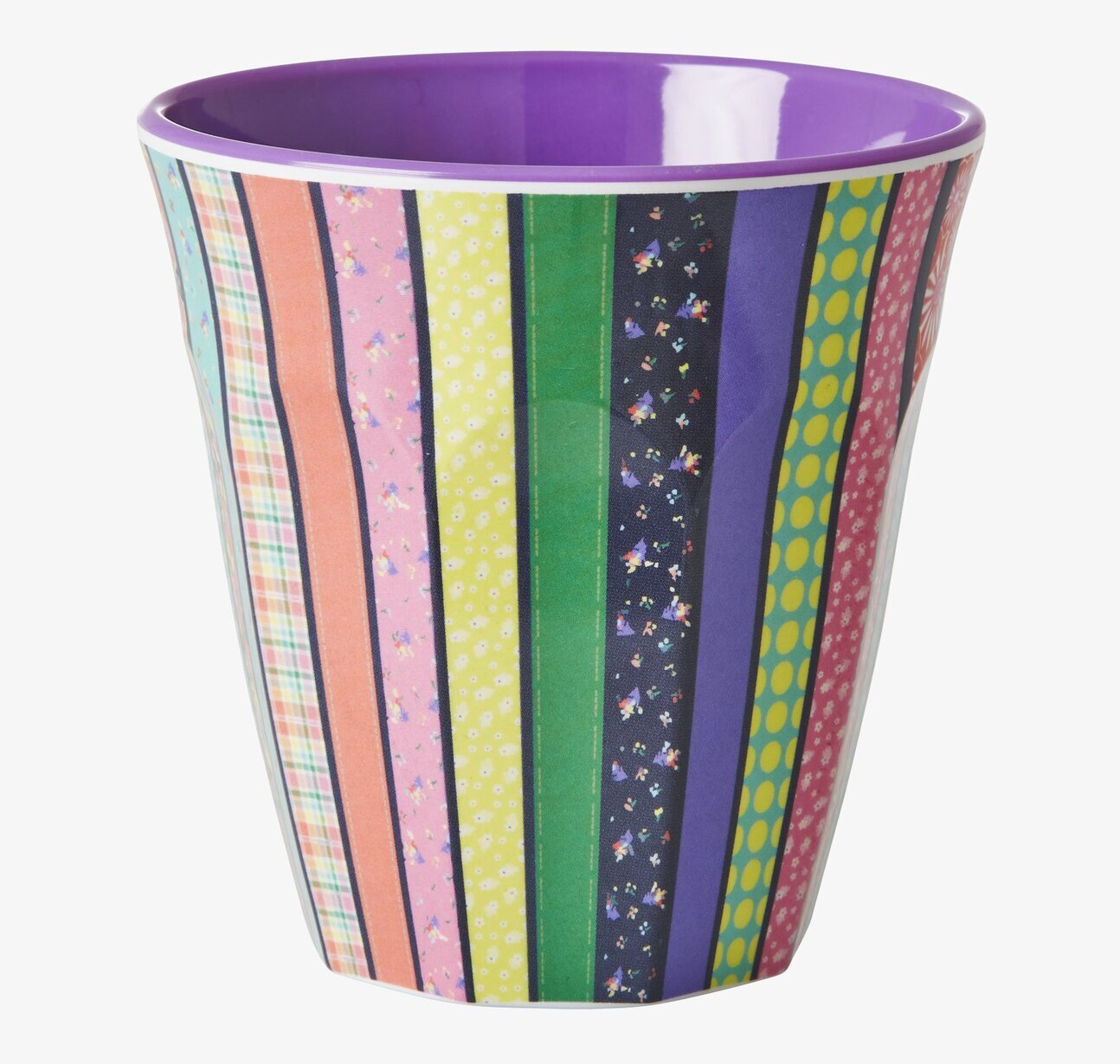 Mugg Randig från Rice med färgglada ränder och mönster