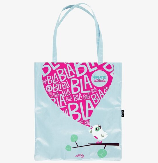 Shoppingväska Pipelette attitude från Derriére la porte