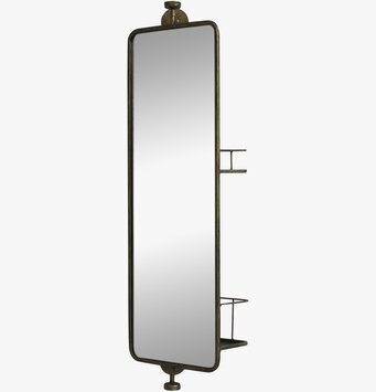 Spegel Vägg Inkl Hyllor från Chic Antique med antik finish