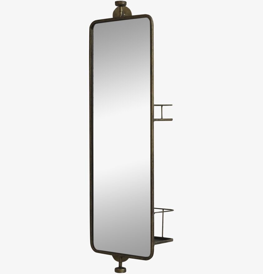 Spegel Vägg Inkl Hyllor från Chic Antique med antik finish