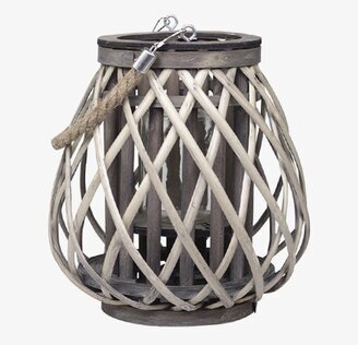 Lanterna Flätad Pil Liten från Chic Antique i flätad pil