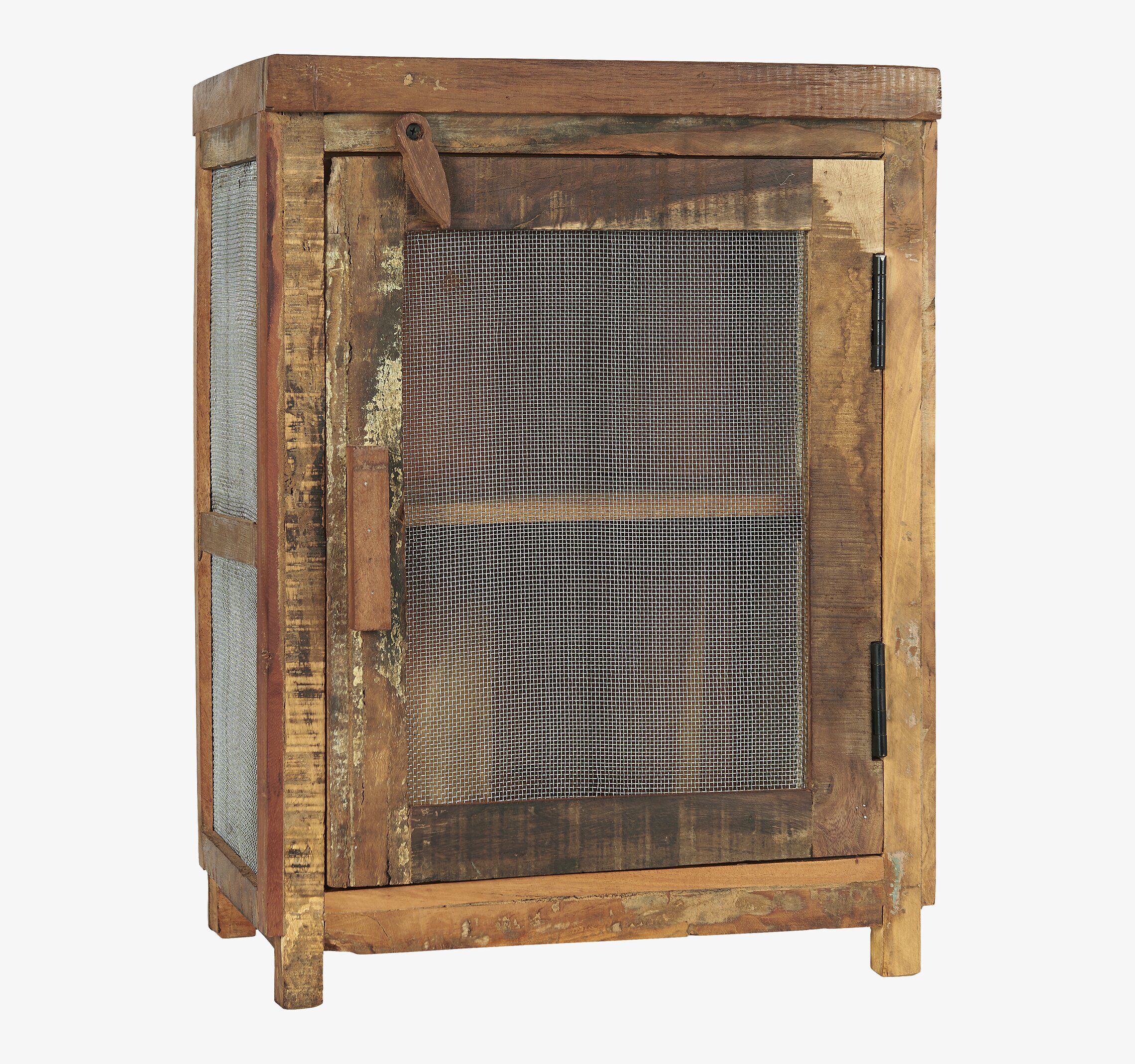 Sängbord Unika från IB Laursen i återvunnet trä med nätinsats