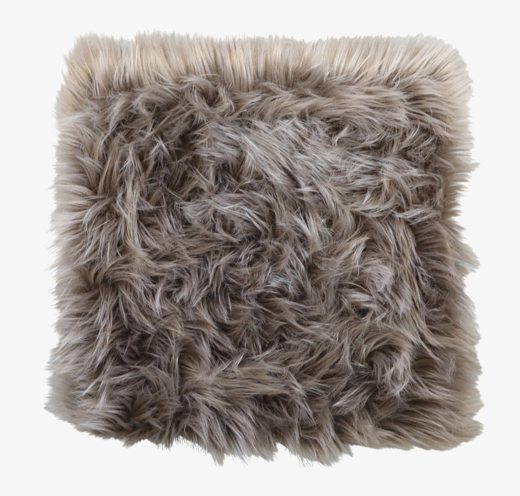 Konstgjord Sittdyna Mocca från Chic Antique i minimalistisk miljö